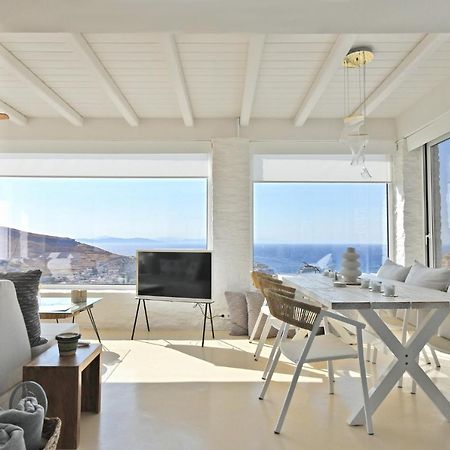 Luxurious Villa Lune With A Swimming Pool And A Fantastic Sea And Sunset View Ioulis Exteriör bild