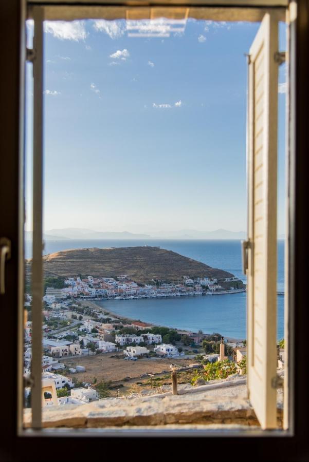Luxurious Villa Lune With A Swimming Pool And A Fantastic Sea And Sunset View Ioulis Exteriör bild